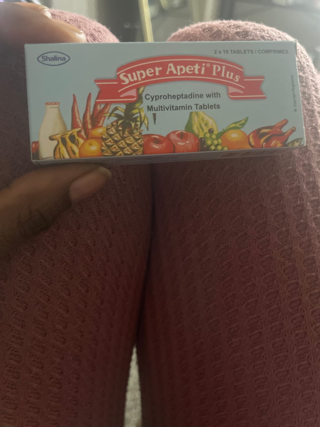 Customer photo review of Super Apeti Plus Tablet ( 20 TABLETS)