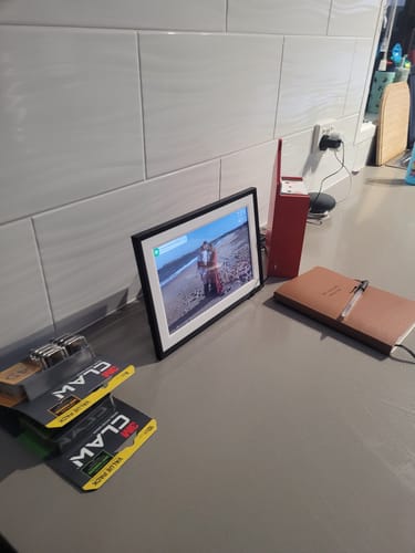 Customer photo review of Digital Photo Frame