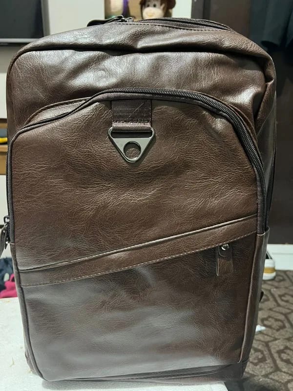 Customer photo review of Sac à Dos Vintage Homme Travail