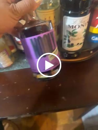 Customer video review of Blueberry Coffee Syrup