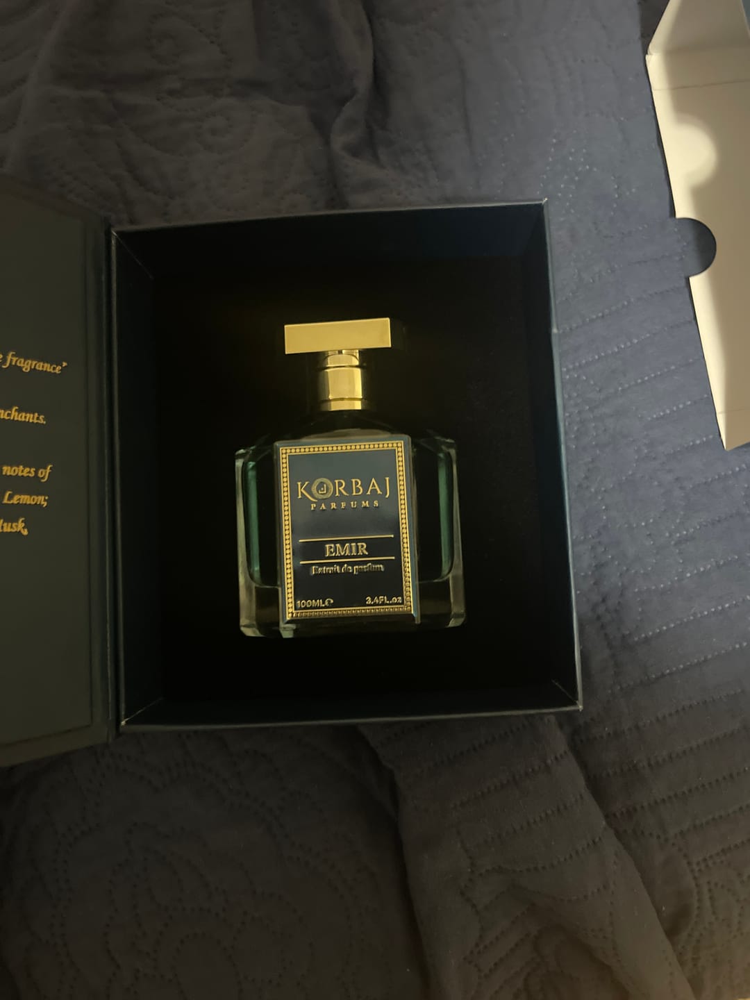Customer photo review of Korbaj EMIR - Extrait de Parfum 100ml