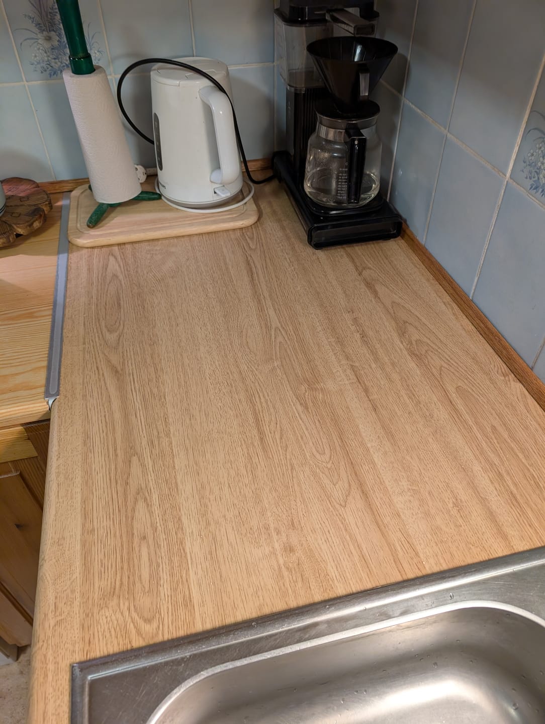 Customer photo review of Premium Bedford Oak kontaktplast