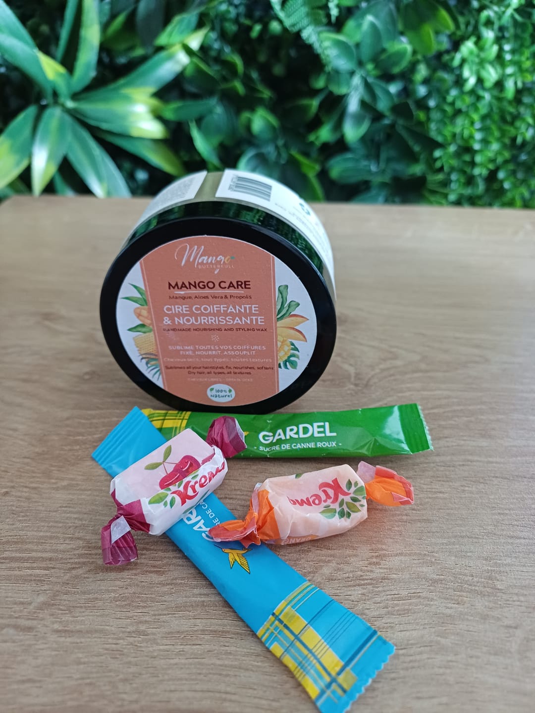 Customer photo review of Cire coiffante et nourrissante