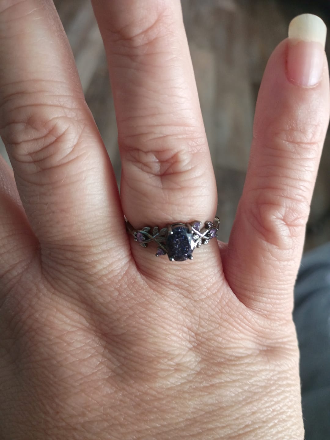 Customer photo review of FREE Today: Persephone's Vine Ring
