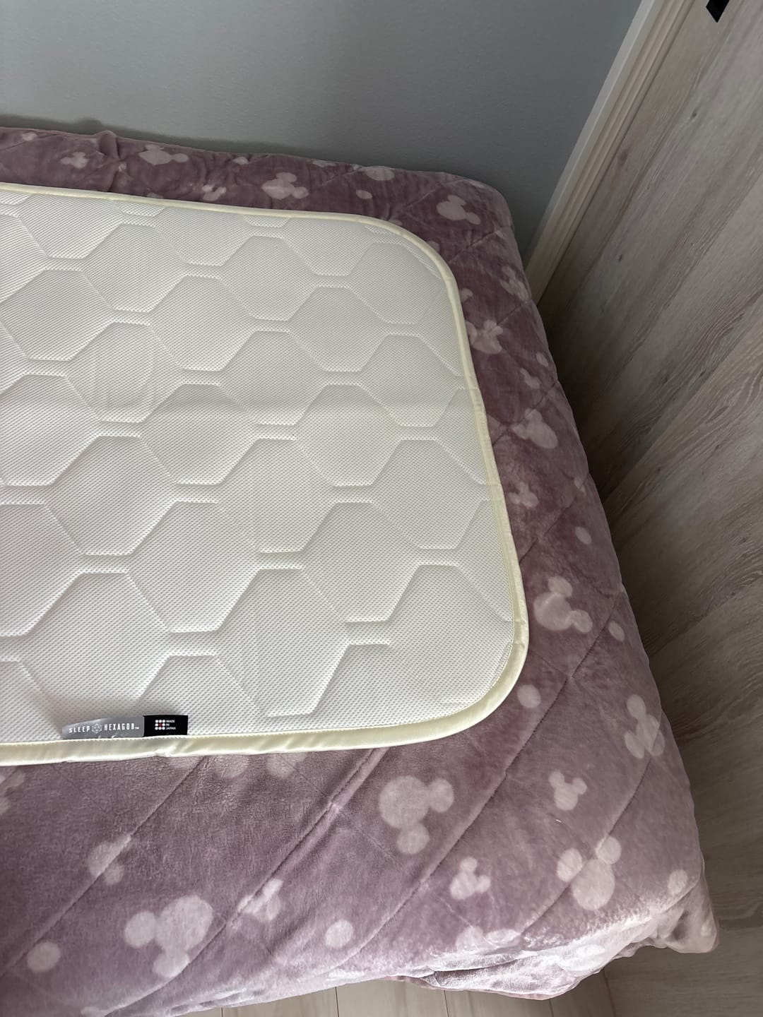 Customer photo review of SLEEP HEXAGON　上位版ホルミシスポータブルパッド