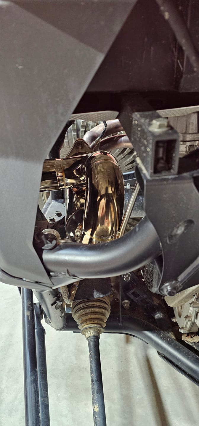 Customer photo review of RPM Polaris RZR Pro R 3" Sport Muffler W/ 3" Tip