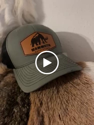 Customer video review of Premium Custom Leather Patch Hats (Wholesale)