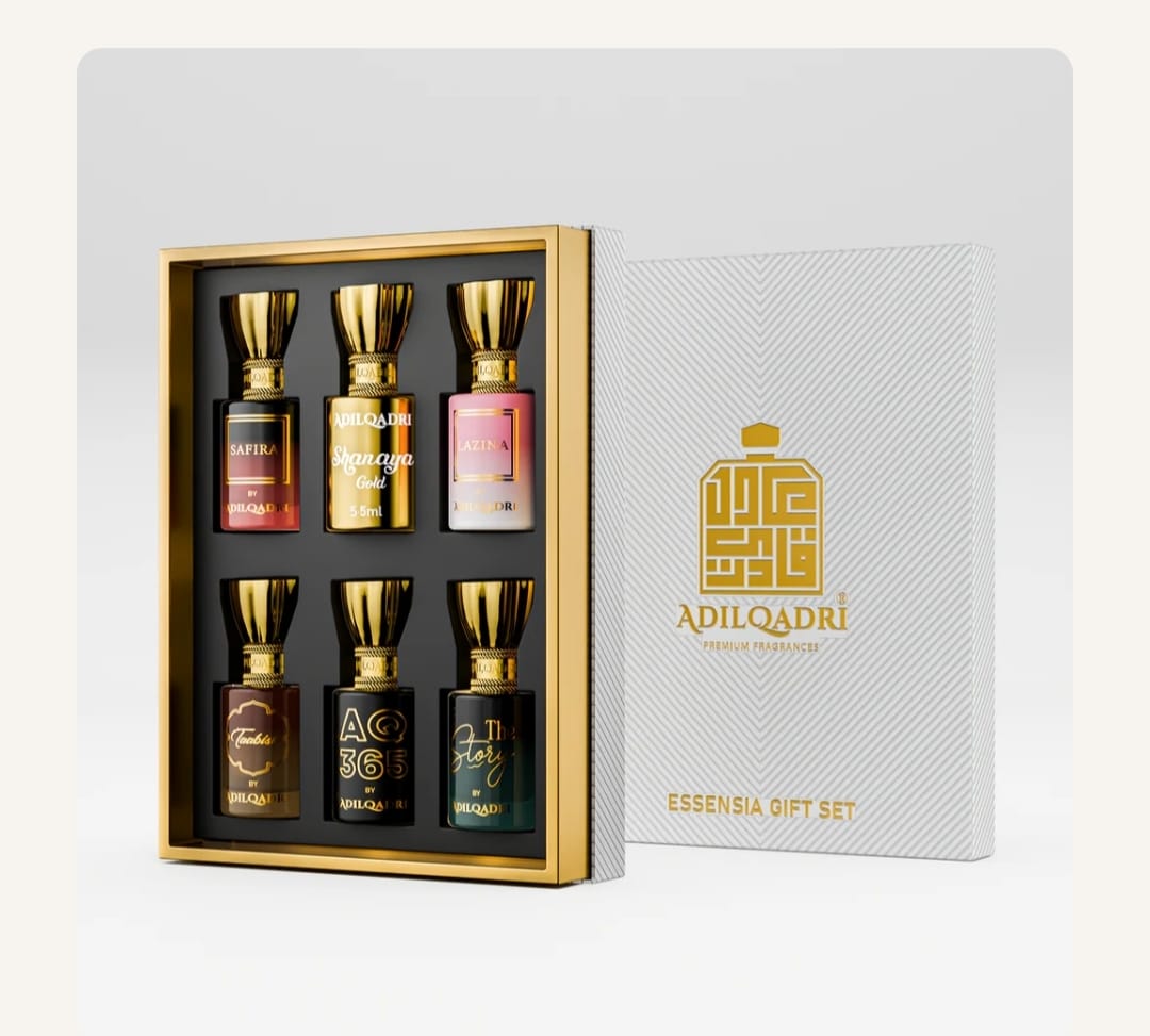Customer photo review of Essensia Luxury Attar Perfume Gift Set (6 x 5.5Ml)