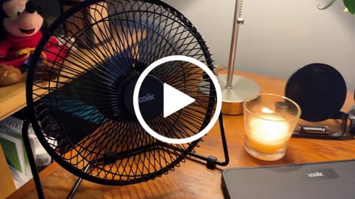 Customer video review of Retro Fan