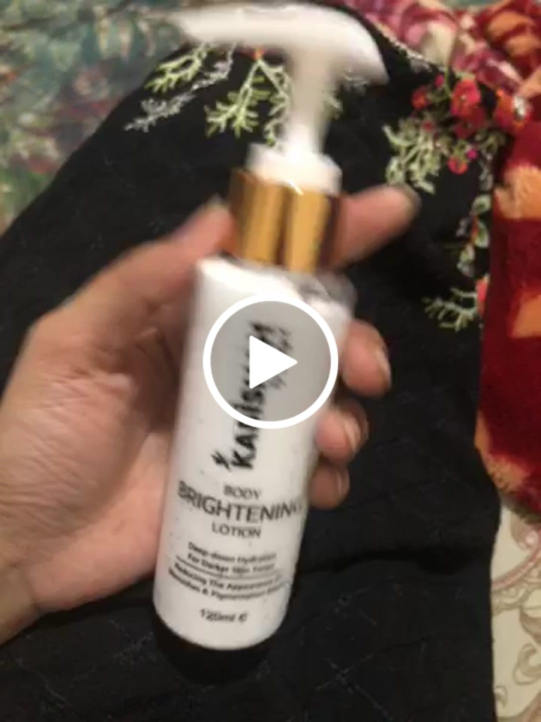 Customer video review of DazzleSkin Body Hydrating Lotion