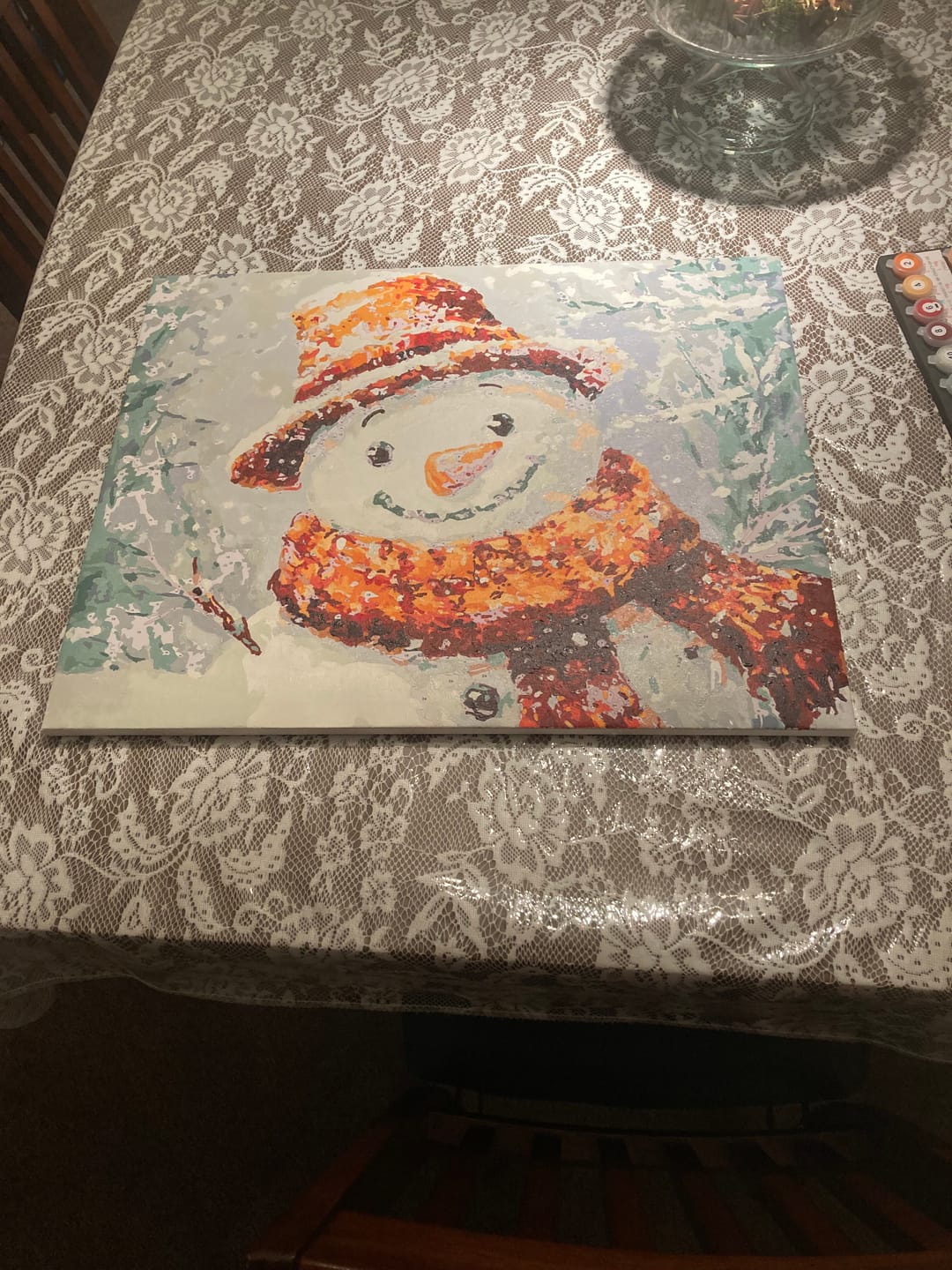 Customer photo review of Mr. Snowman