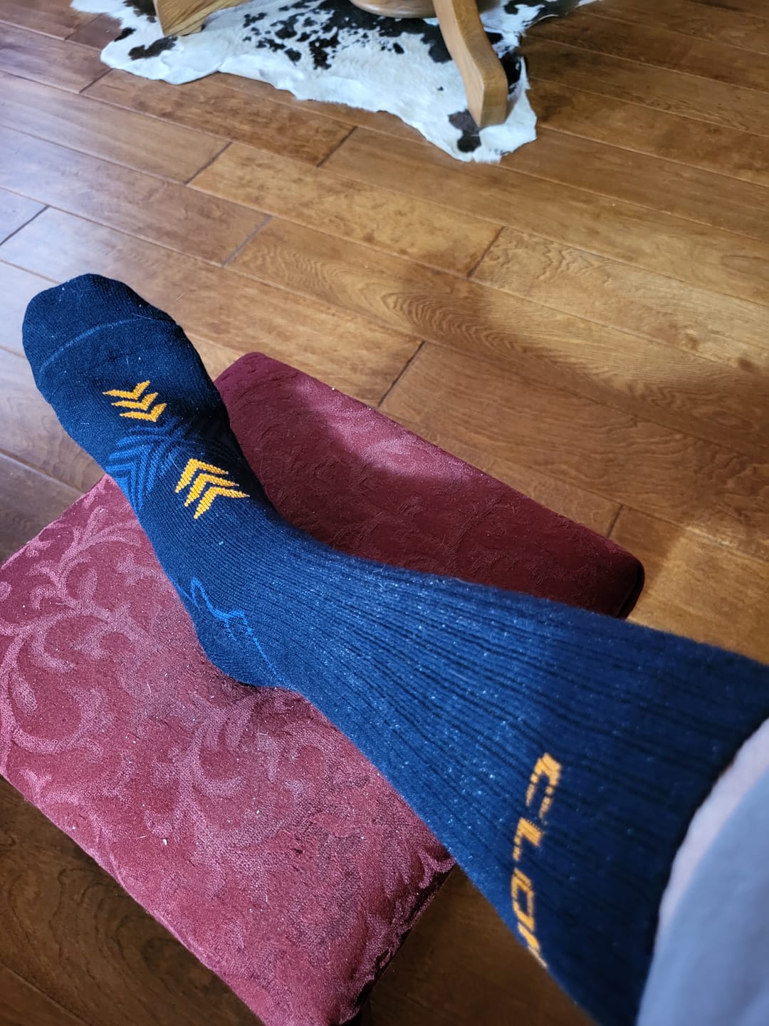 Customer photo review of Alpaca Sock 3 Pairs