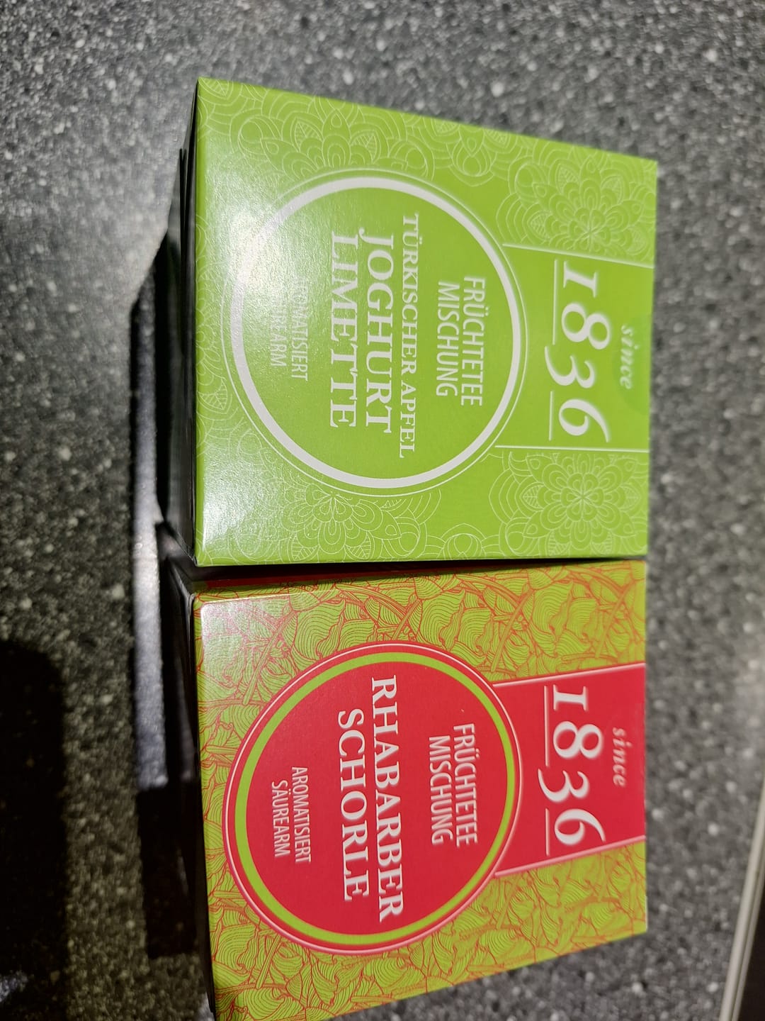 Customer photo review of 1836 Tea Früchtetee Rhabarberschorle