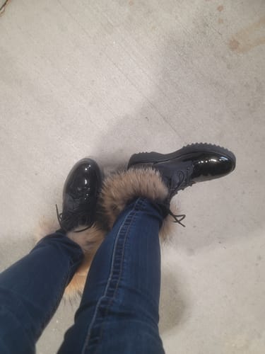 Customer photo review of Women's Brooke Boot With Raccoon