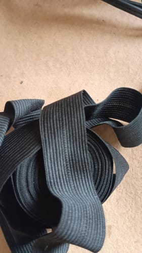 Customer photo review of BONEON 25MM C/VINCO COR PRETO 10 METROS