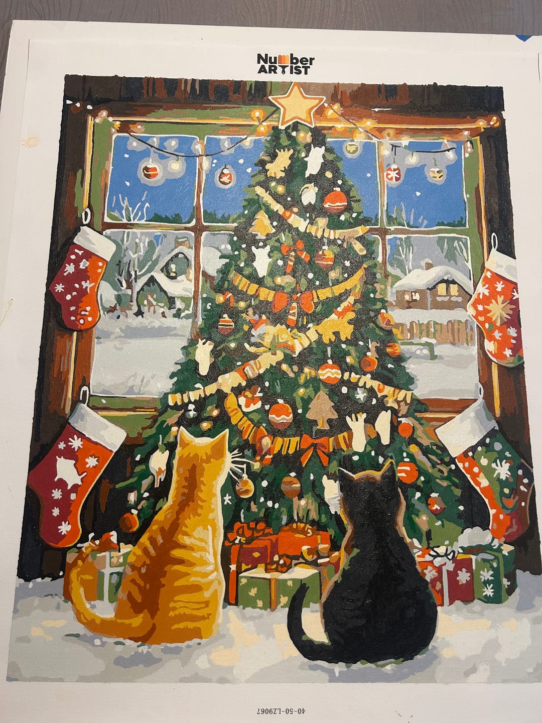 Customer photo review of Kitty Christmas