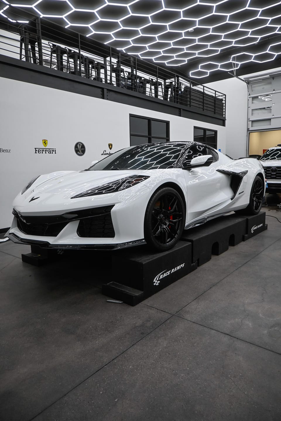 Customer photo review of Corvette C8 Z06 / E-Ray DRY CARBON FIBER Front Splitter [Z07 Package]