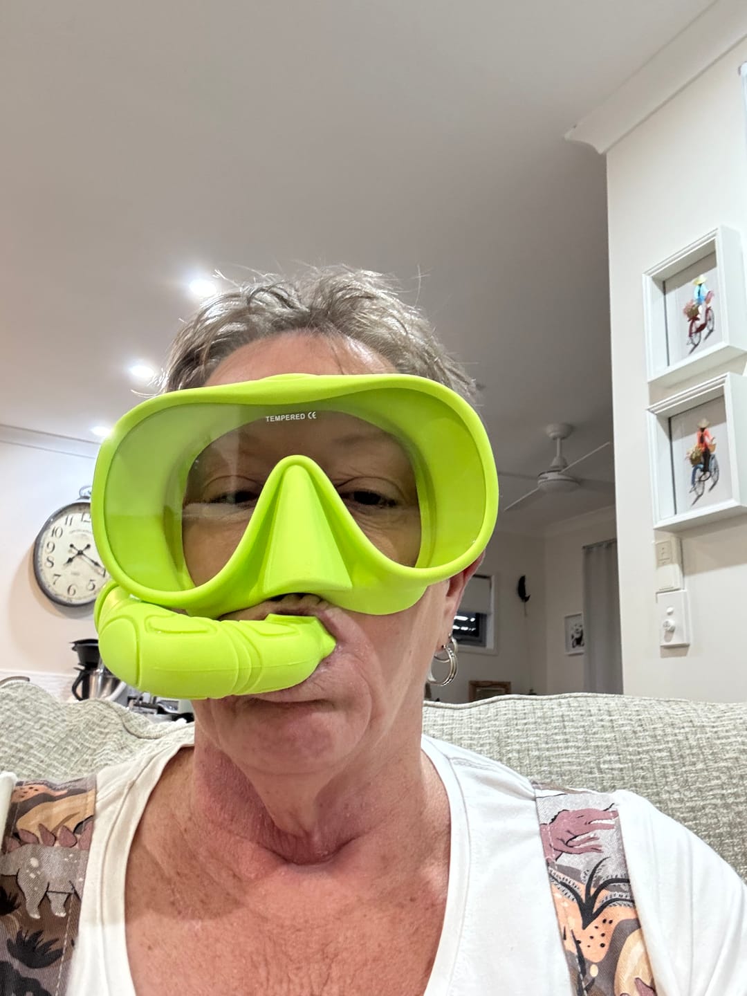 Customer photo review of Sundae Snorkel Set