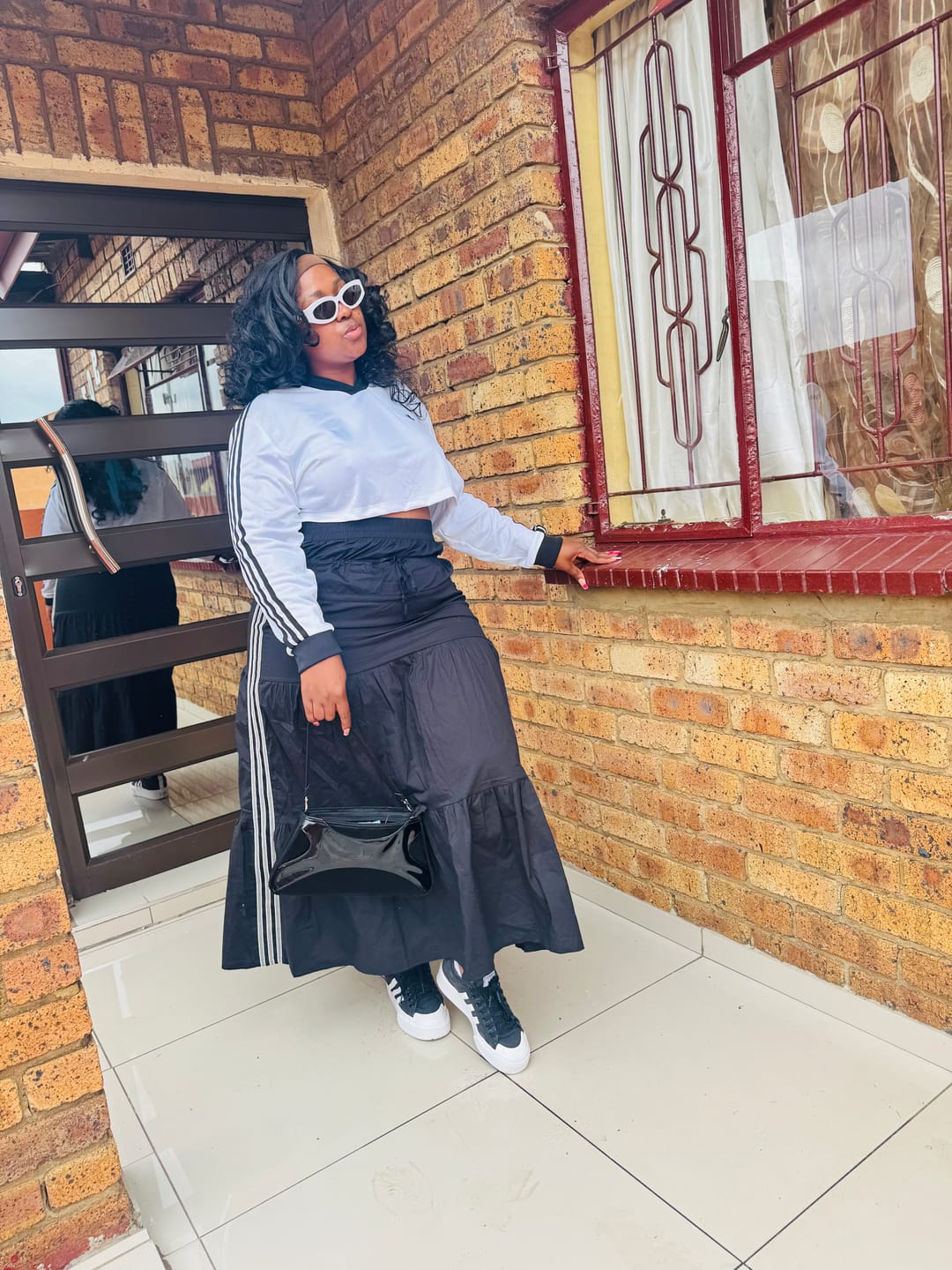 Customer photo review of Black Blanco Sunglasses