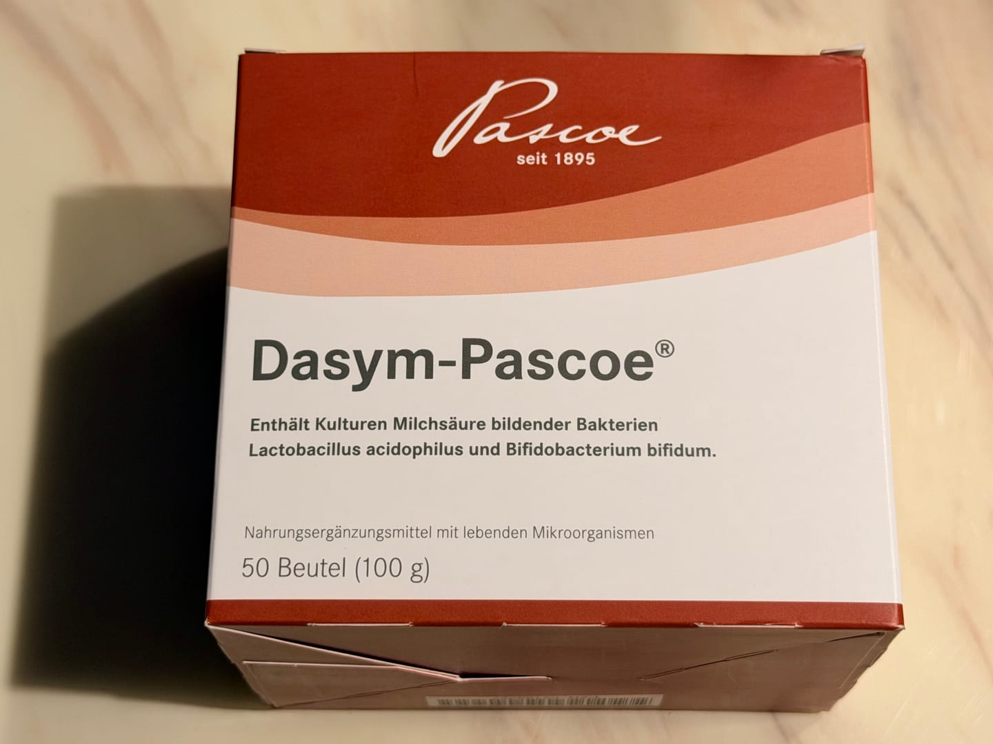 Customer photo review of 益生菌Dasym pascoe 勁優利乳酸菌粉 50包/盒