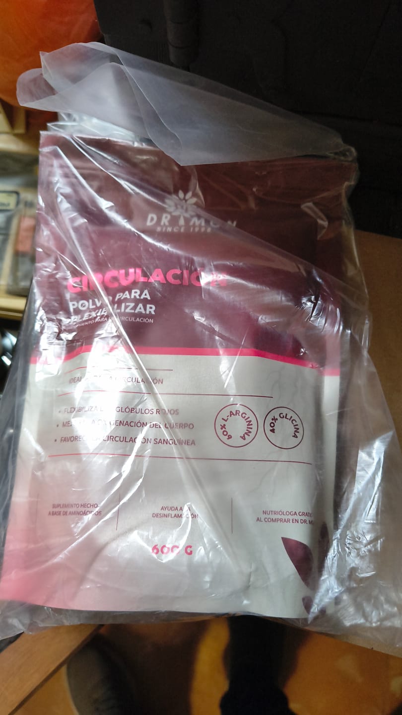 Customer photo review of CONTROL CIRCULACIÓN / DR.MON 600g