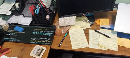 Customer photo review of DeskBoard Buddy