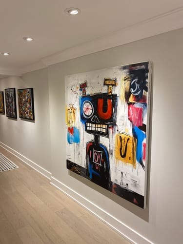 Customer review photo for Abstract Graffiti Art #GA113