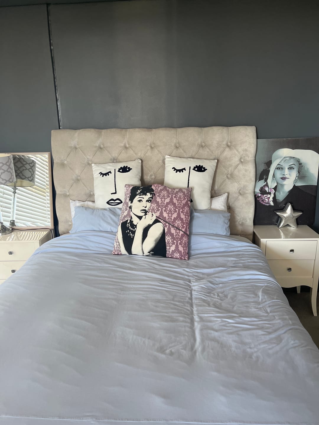 Customer photo review of Duvet Cover Set - Hydrangea