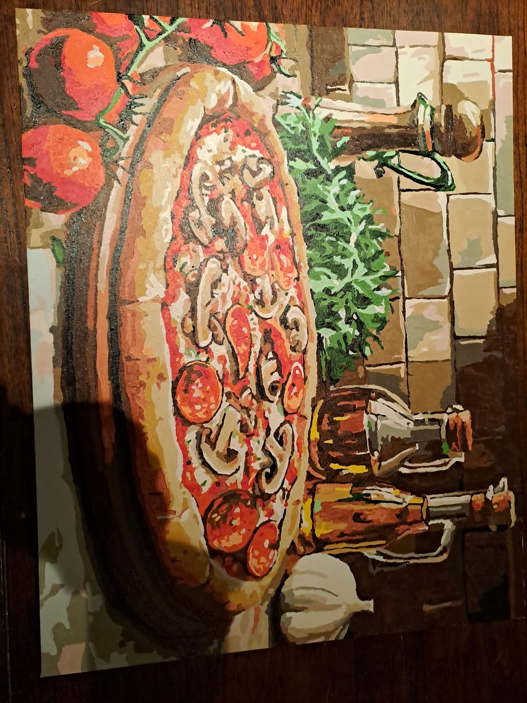 Customer photo review of 6 Mini Paintings | Italiaanse ''Dolce Vita'' set