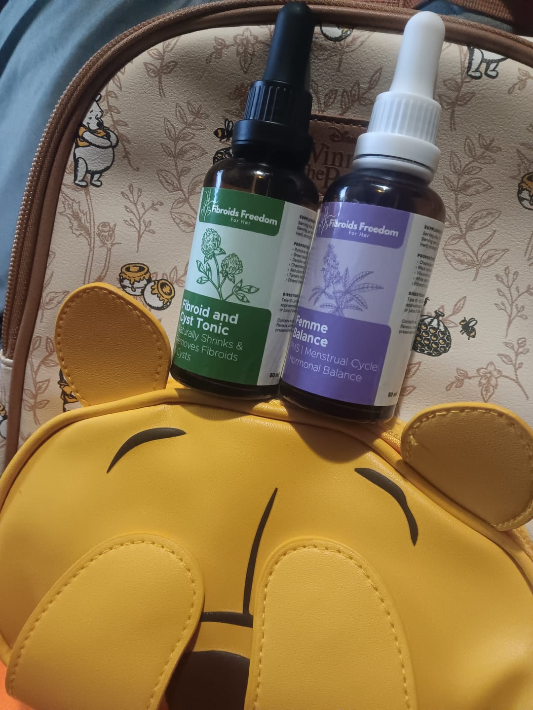 Customer photo review of Complete Fibroids Freedom For Her Bundle