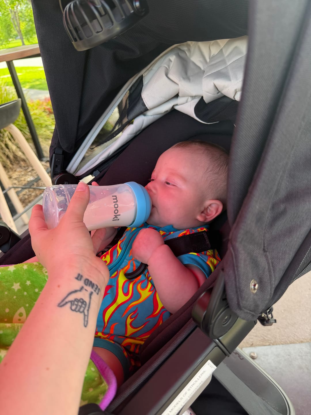 Customer photo review of The Dessert Edit – The One Baby Bottle (Twin Pack)