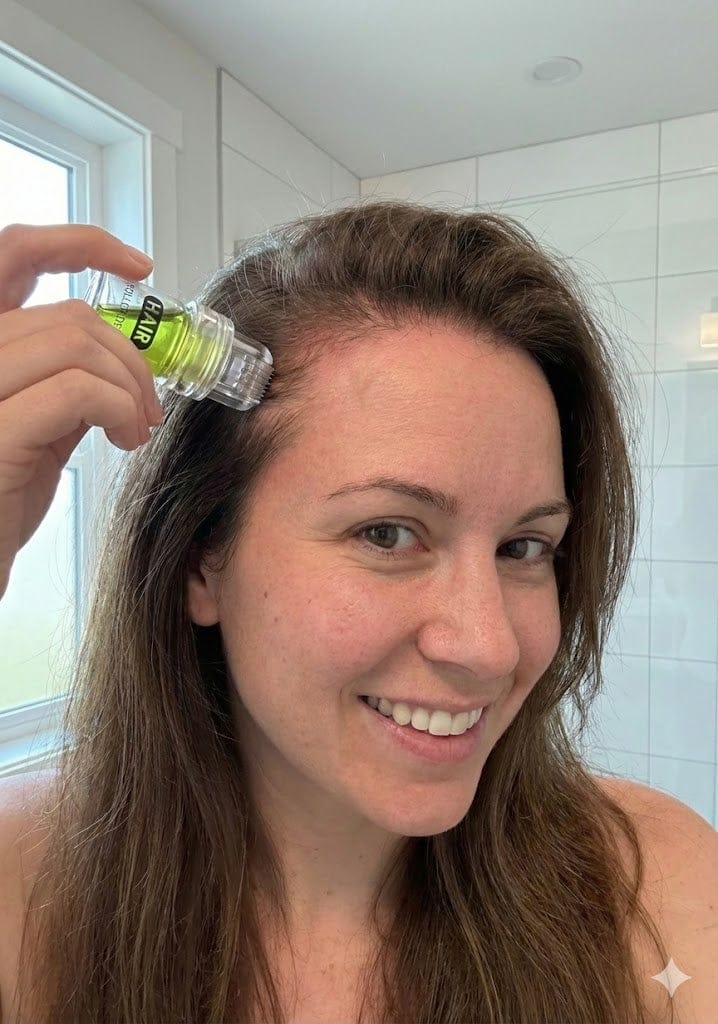 Customer photo review of Glow Drops™ Mikronadel Pflege Infusion