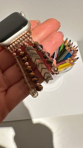 Customer photo review of NEU: Apple Watch Metallarmband "Juliette"