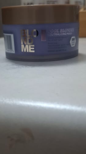 Customer photo review of Schwarzkopf Blonde Me Cool Blondes Neutralizing Mask 200ml - Anti-Brass Hair Treatment