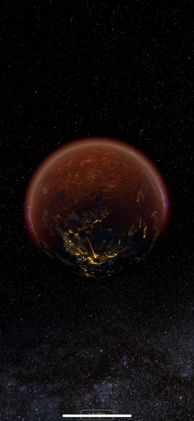 Customer photo review of The SolarBalls Earth Plush