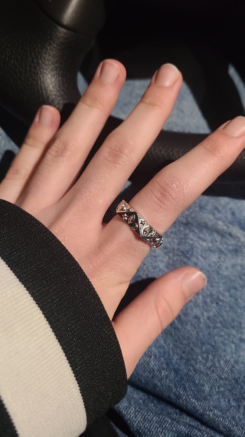 Customer photo review of ASTROLOGY RING
