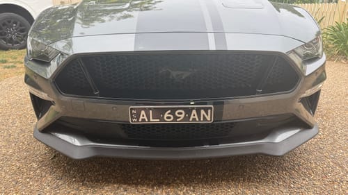 Customer photo review of Ford S550 FN Mustang GT 2018-2023 - OEM Plinth Delete Kit (Front)