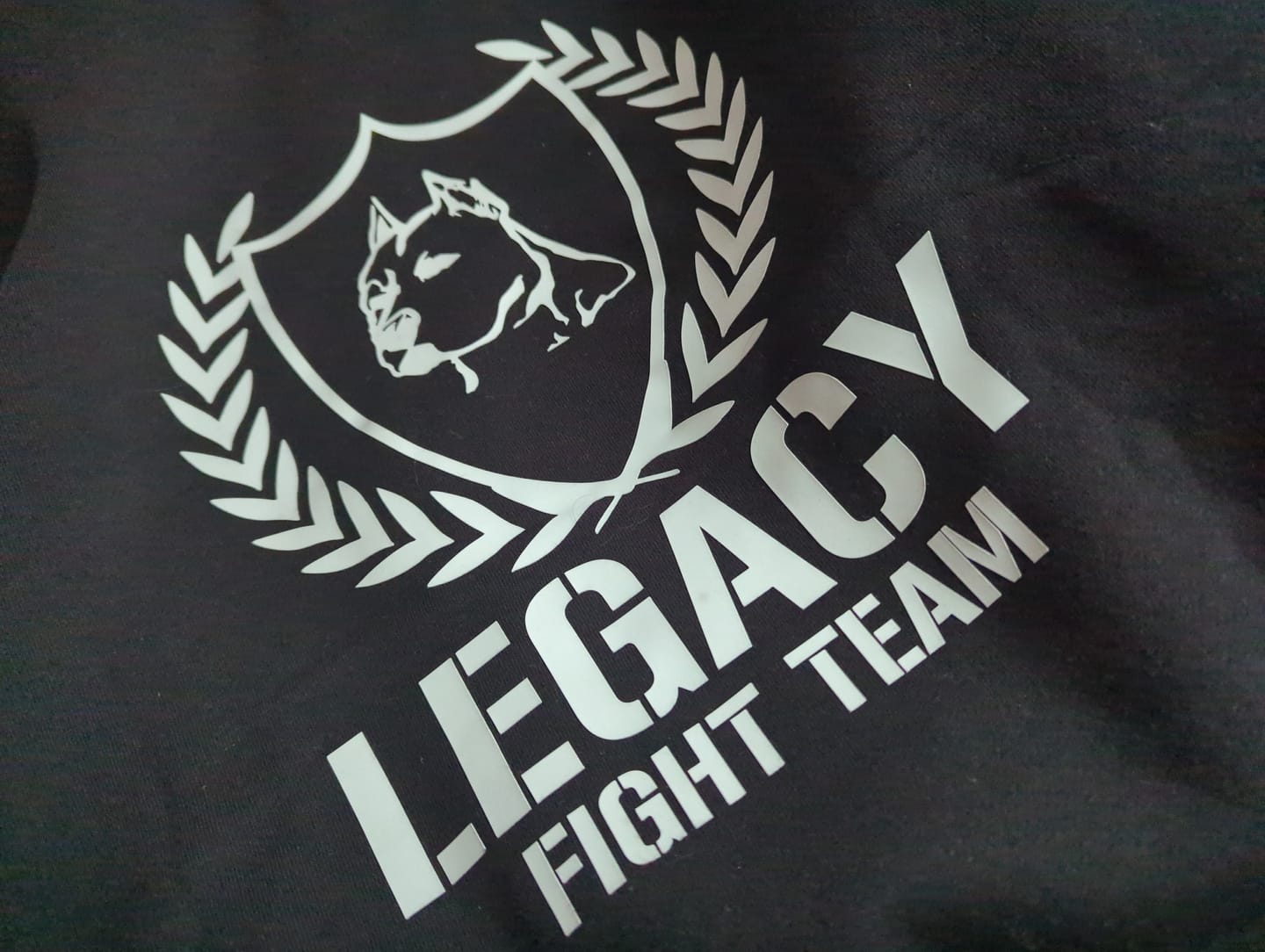 Customer photo review of OFFICIAL LEGACY FIGHT TEAM UNIFORM | HOODIE, PANT, & DRAWSTRING BAG