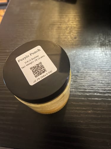 Customer photo review of Purple Punch | THCA Badder