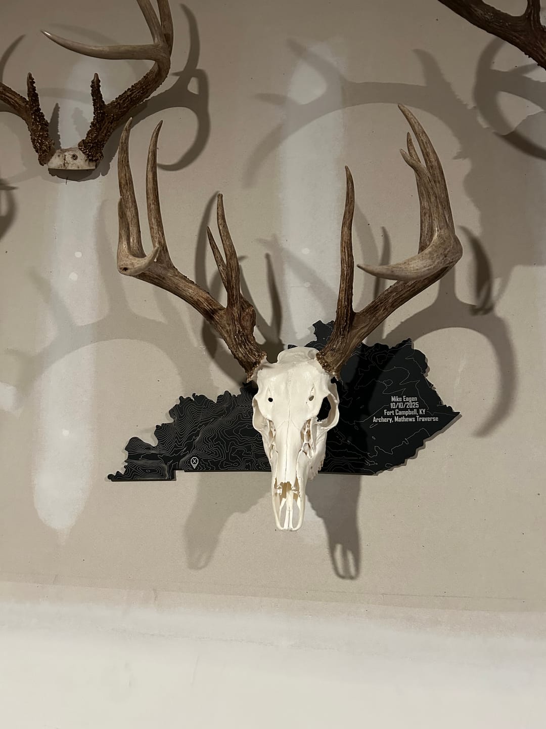 Customer photo review of Medium Game Plaque - Selections