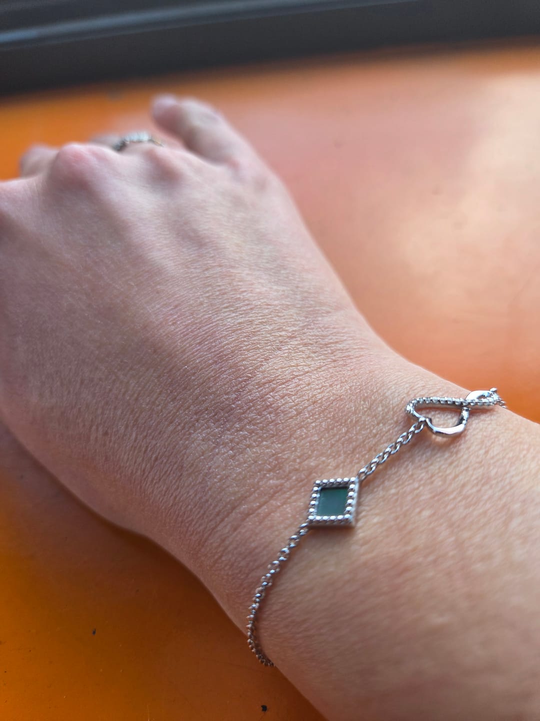 Customer photo review of Eternal Love Bracelet