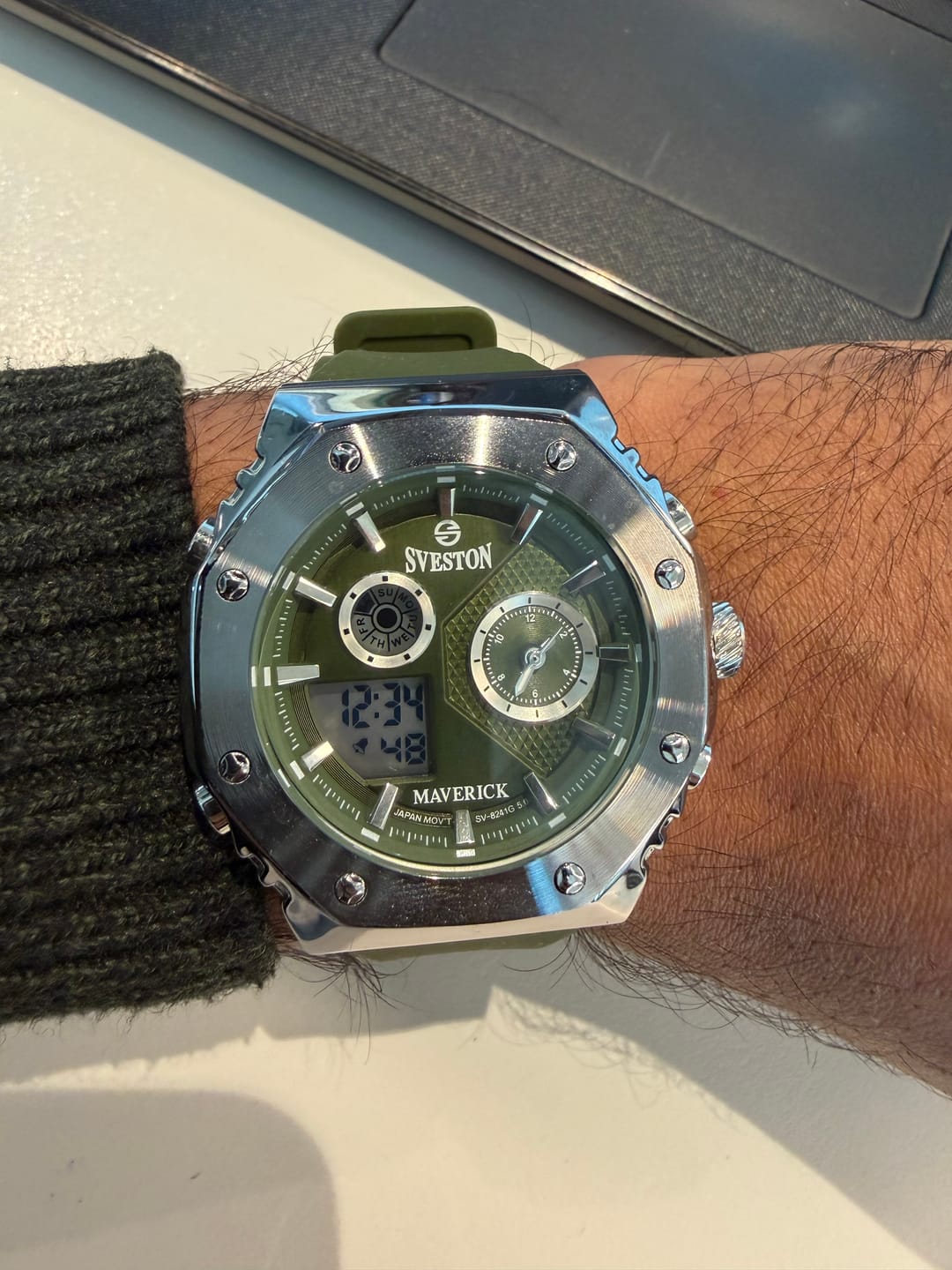 Customer photo review of Maverick Silicone