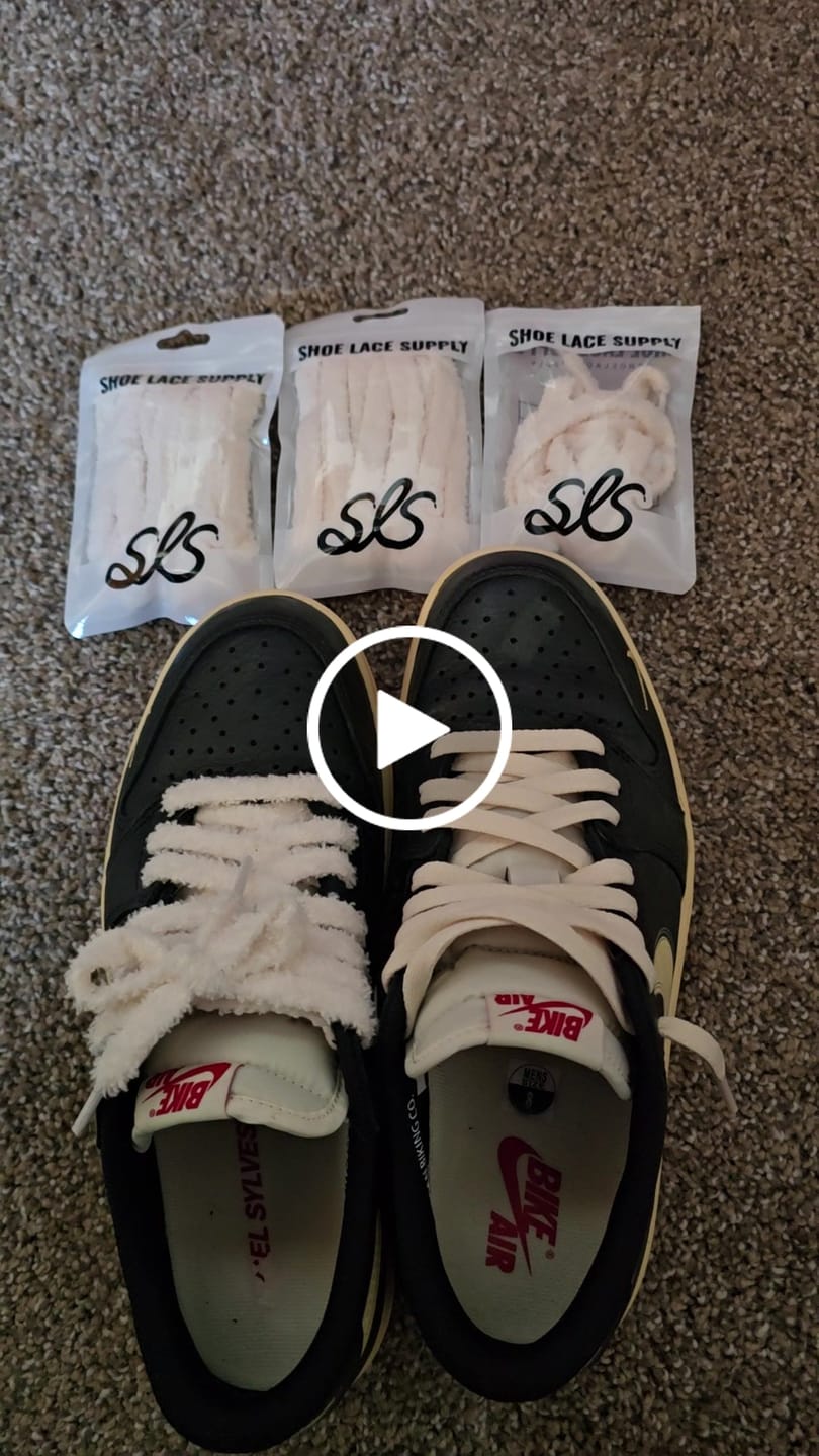 Customer video review of Fuzzy Shoe Laces