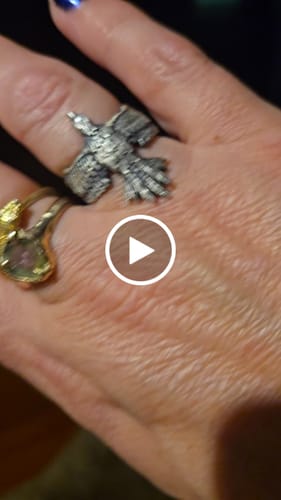 Customer video review of Thin Ouroboros Ring