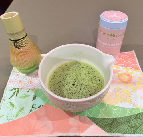 Customer photo review of Matcha Premium Barista