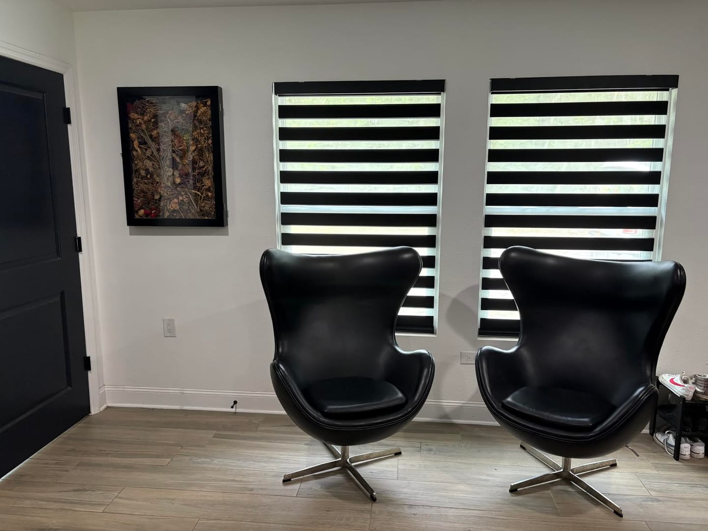 Customer photo review of Custom Dual Layer Zebra Shades