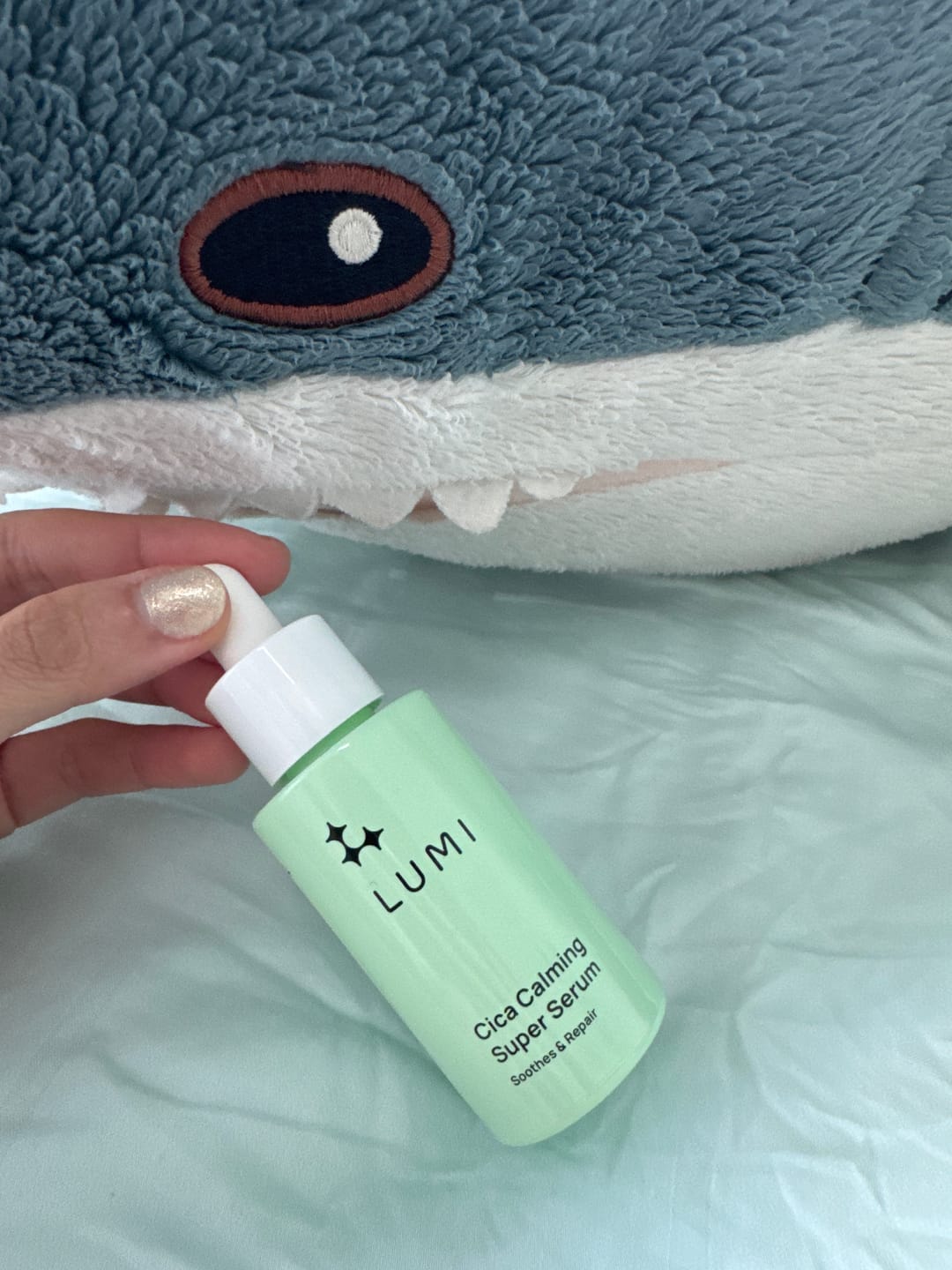 Customer photo review of Cica Calming Super Serum