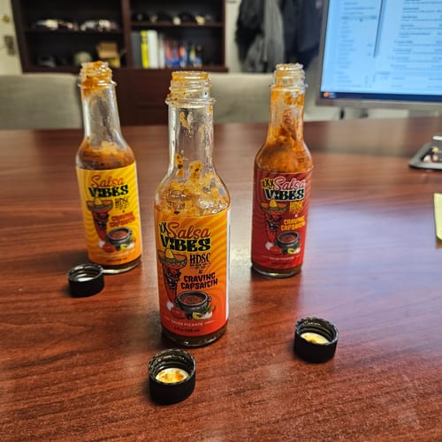 Customer photo review of XXX Salsa Vibes