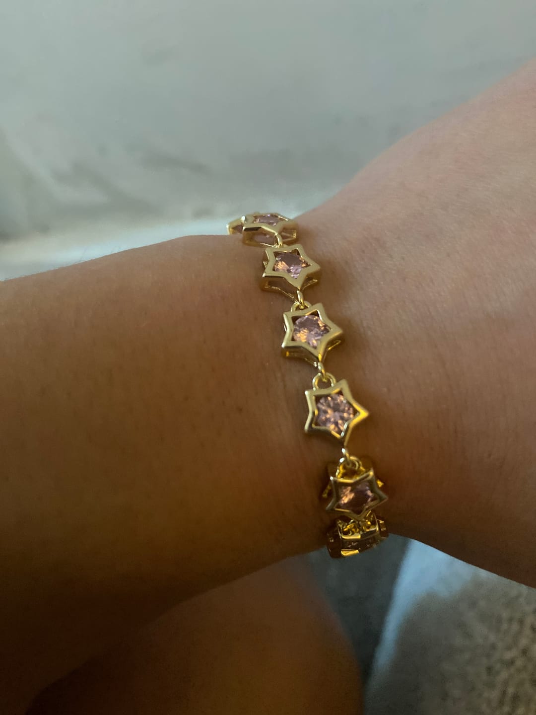 Customer photo review of star bracelet