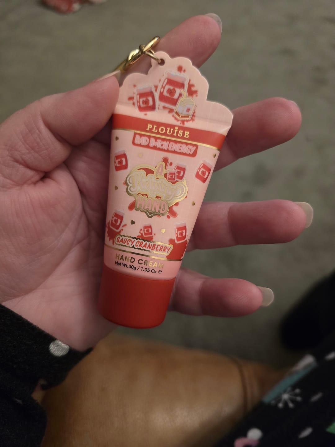 Customer photo review of P.Louise Christmas Magazine - Saucy Cranberry Hand Cream